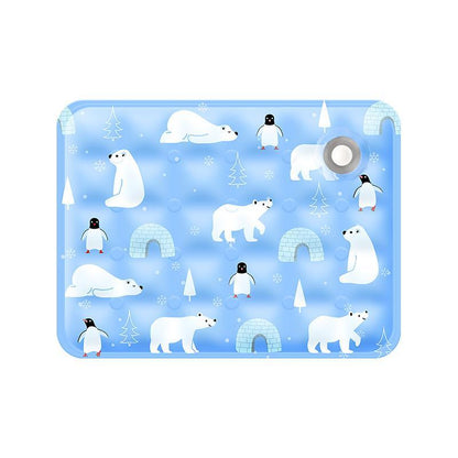 Ice Bear Pet Cooling Pad – Washable, Portable Summer Mat for Dogs & Cats