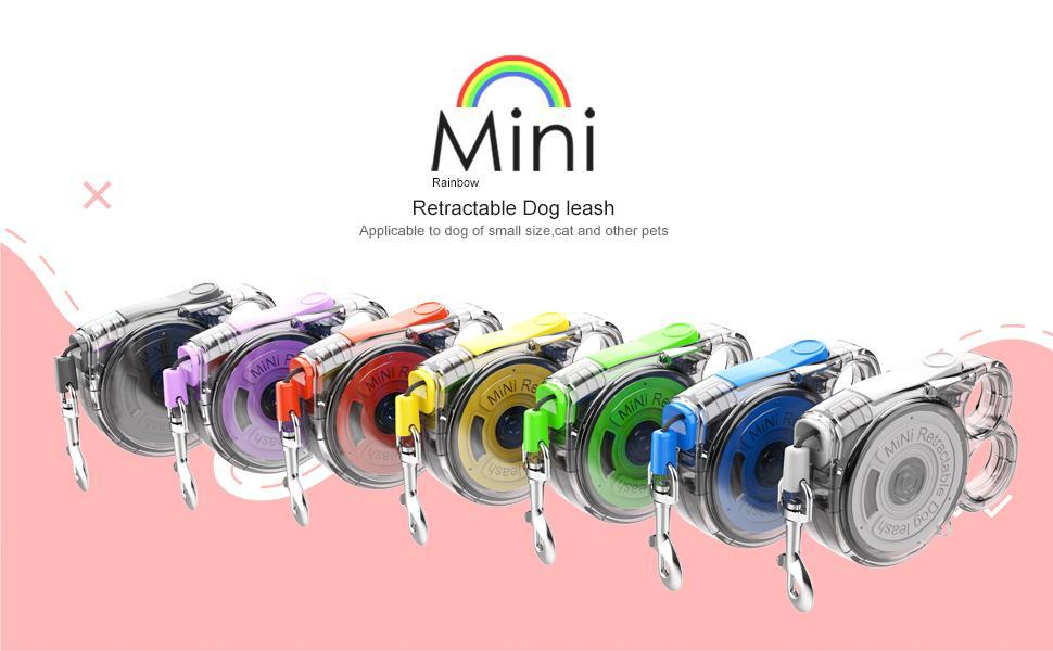 Mini Retractable Dog Leash for Small Pets