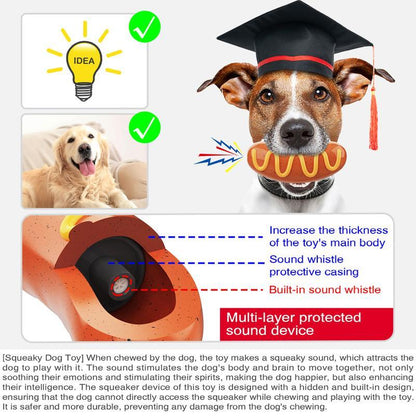 Indestructible Dog Chew Toy – Tough Rubber for Aggressive Chewers