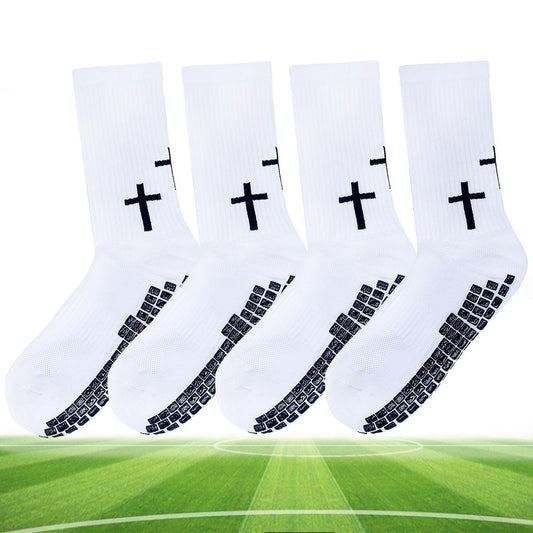 High Tube Football Socks – Anti-Slip & Sweat-Absorbent
