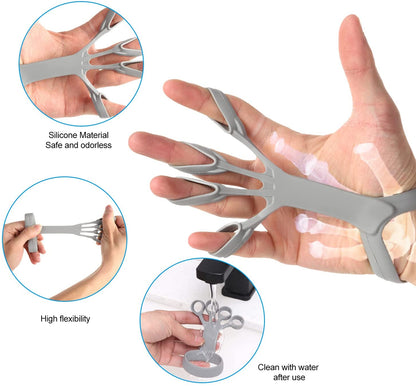 Silicone Finger Exerciser for Hand Strength & Pain Relief