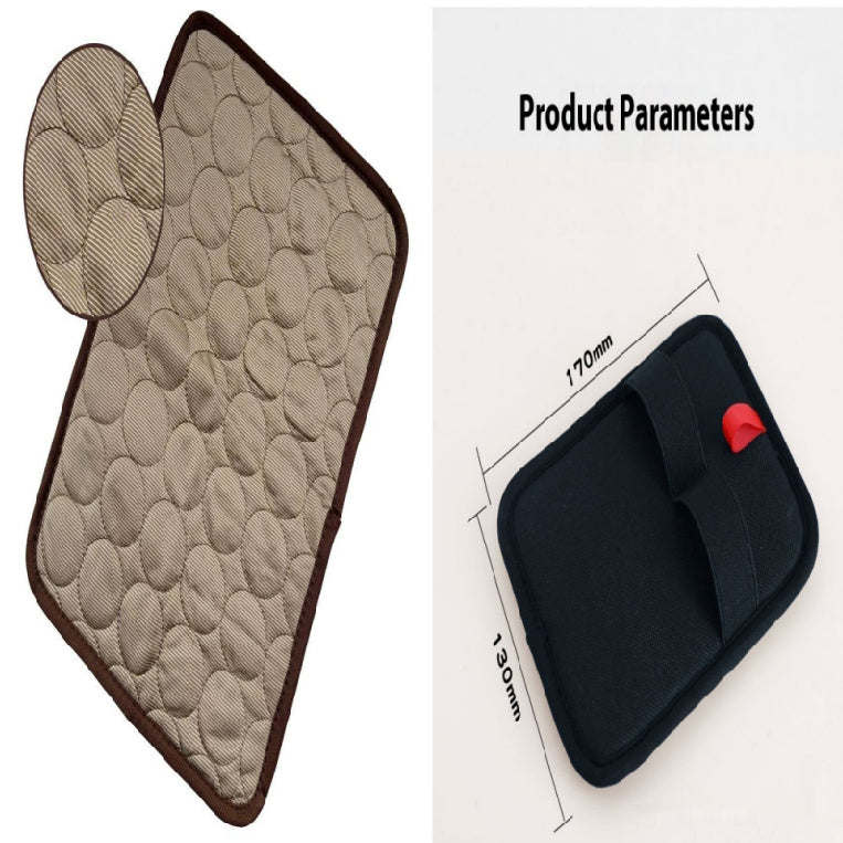 Pet Cooling Mat – Ice Silk Summer Bed for Dogs & Cats