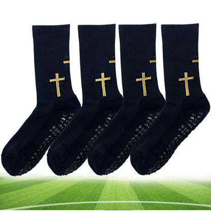 High Tube Football Socks – Anti-Slip & Sweat-Absorbent